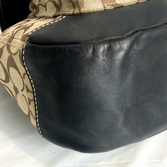 Coach vintage Legacy Signature turnlock Ali Flap Shoulder Bag hobo - Picture 7 of 10